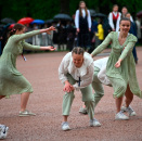 Dansere fra Oslo kulturskole deltok under arrangementet. Foto: Sven Gj. Gjeruldsen, Det kongelige hoff